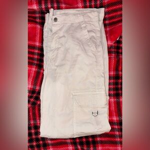 American Eagle Dreamy Drape Stretch Super High-Rise Pant| cream| size 6 regular